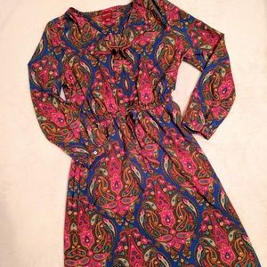 Womens multi colored dress
